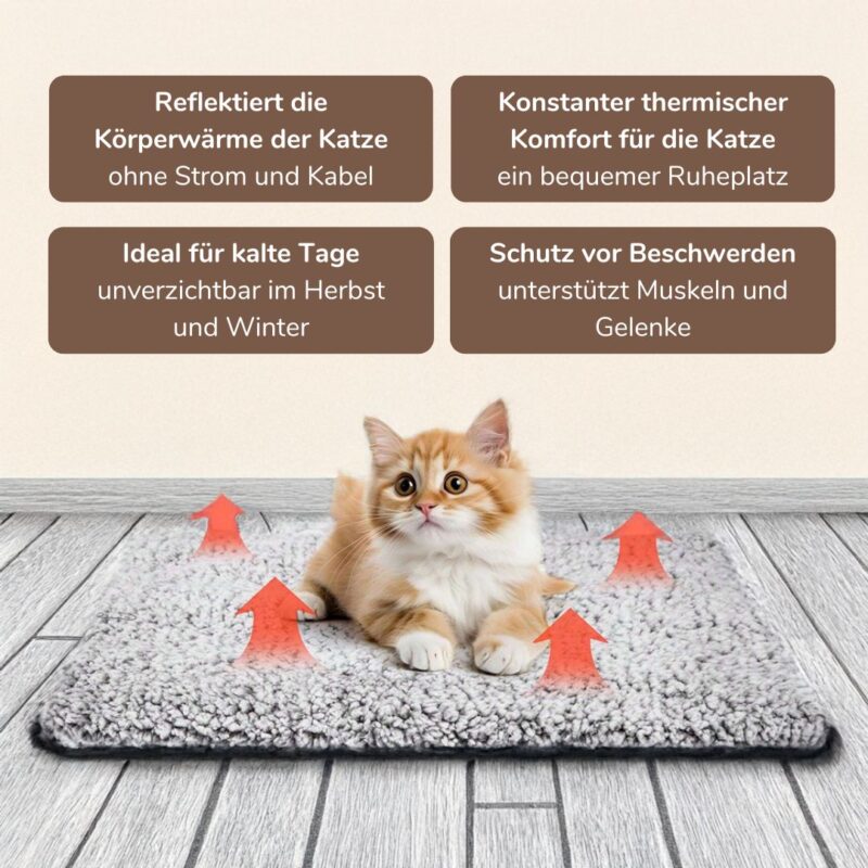 Katzen ThermoMatte FellWarm – Bild 2
