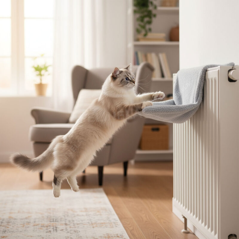 Heizkörper-Hängematte CozyCat – Bild 10