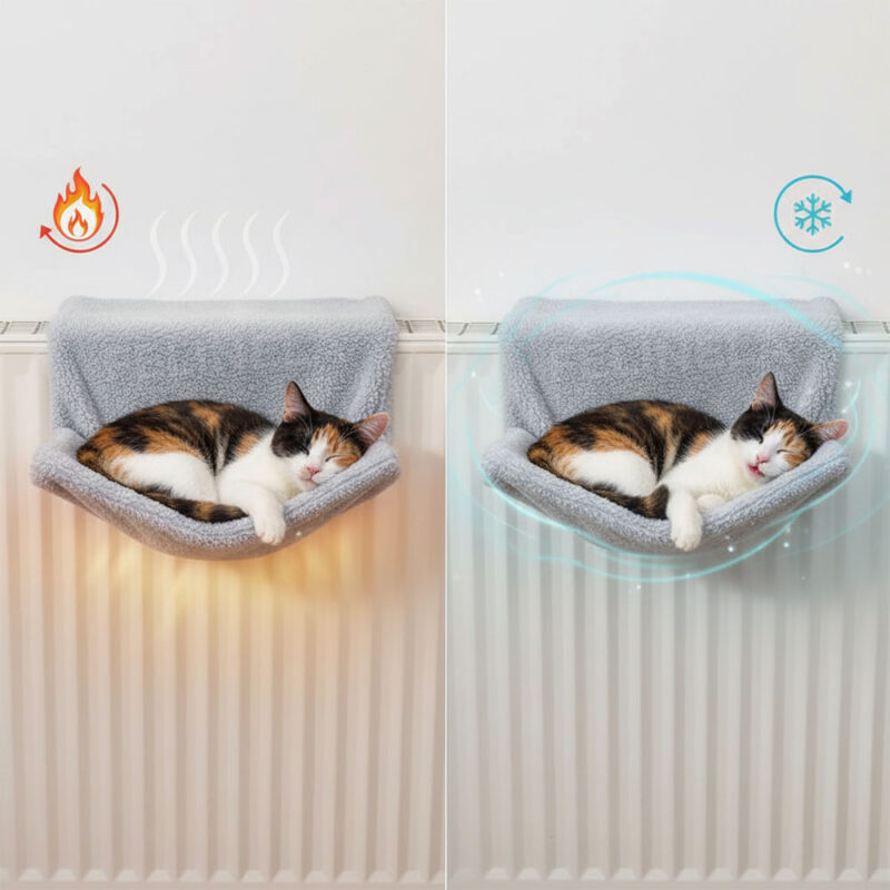 Heizkörper-Hängematte CozyCat – Bild 3