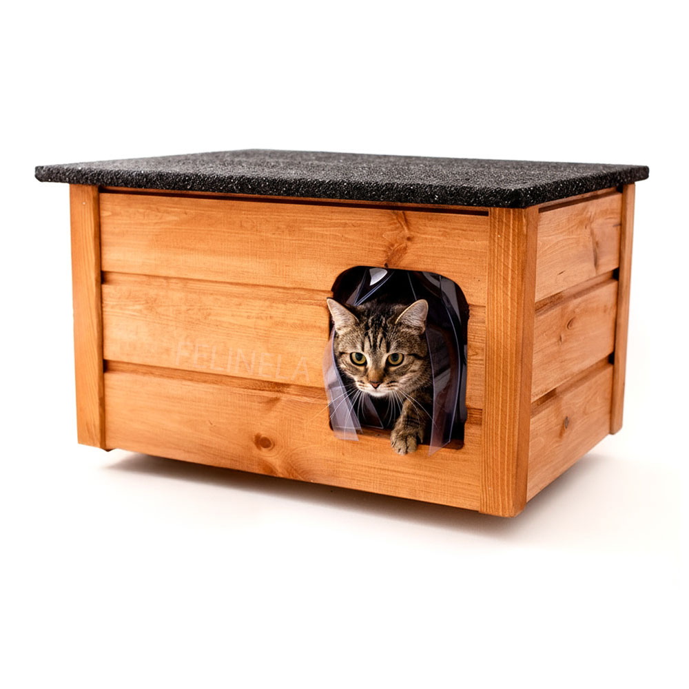 Isoliertes Katzenhaus für draußen WarmShelter