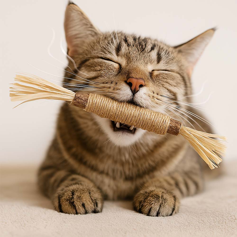 Matatabi Kaustäbchen für Katzen (3 Stück) – Bild 11