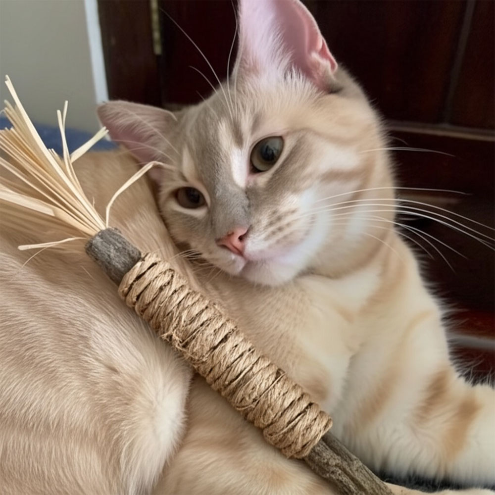 Matatabi Kaustäbchen für Katzen (3 Stück) – Bild 3