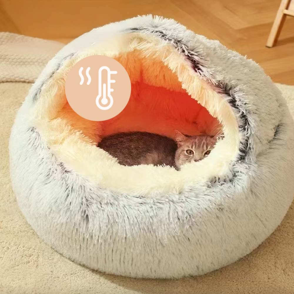 Geräumige Katzenhöhle für eine oder zwei Katzen