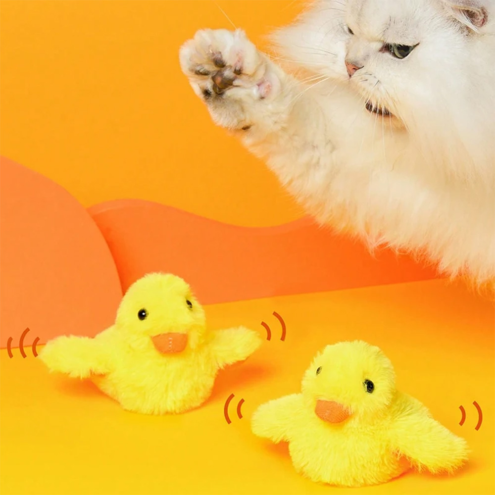 Jagd Ente für Katzen – Bild 3