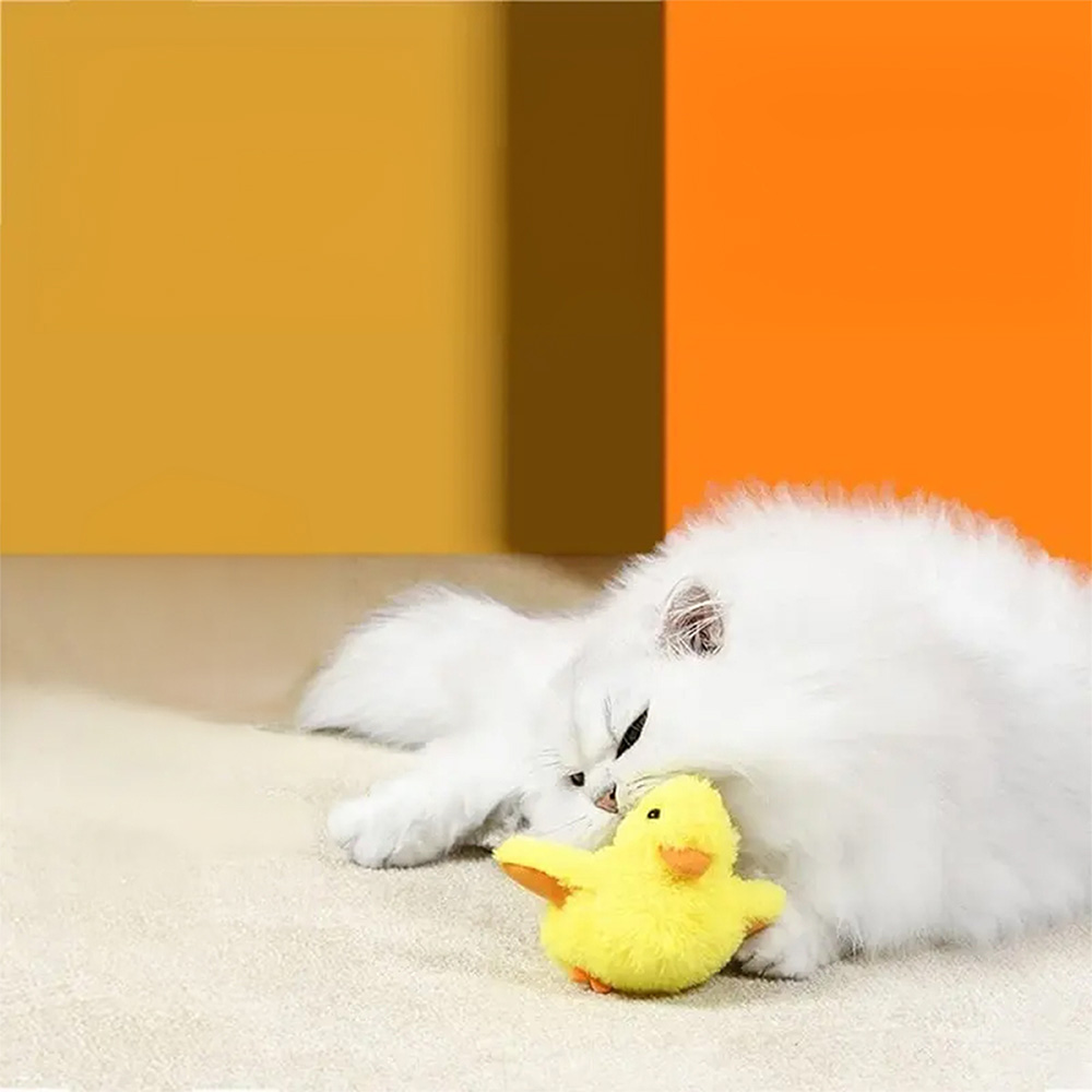 Jagd Ente für Katzen – Bild 4