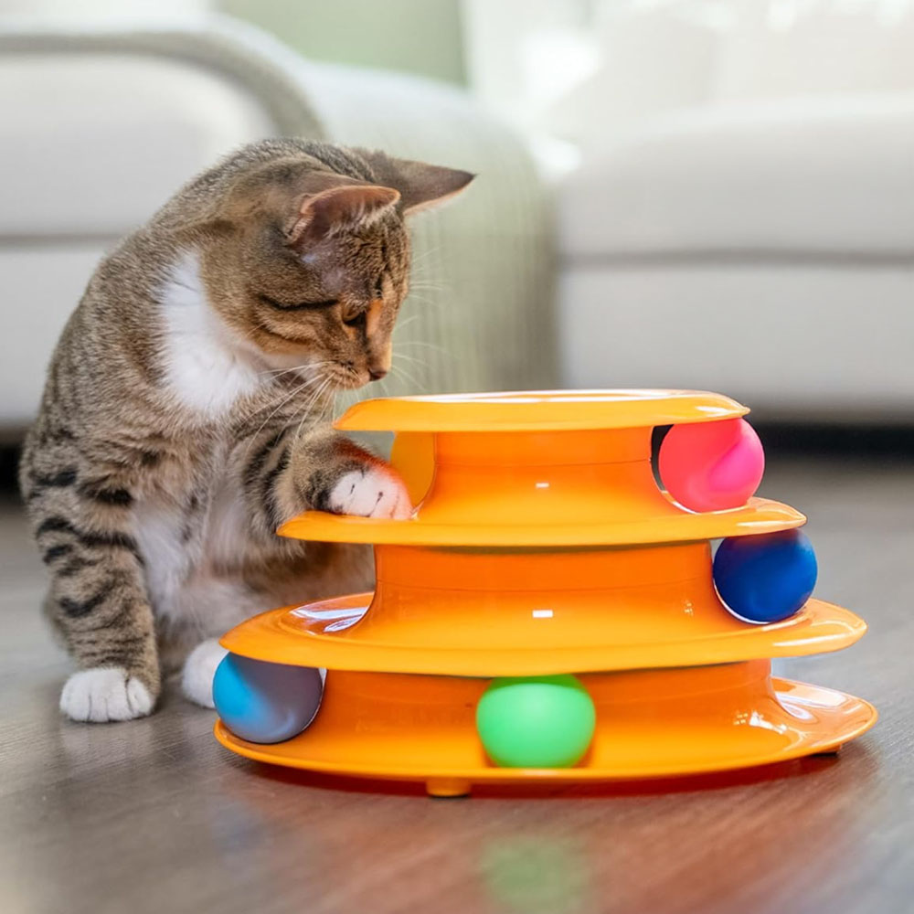 Kugelturm für Katzen – Bild 7